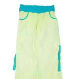 ZUMBA Womens Track Pants Green Straight XL W30 L34