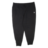 FILA Mens Joggers Black Tapered 2XL W38 L28