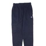 CHAMPION Mens Joggers Blue Tapered S W26 L32