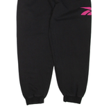 REEBOK Womens Joggers Black Tapered M W28 L28