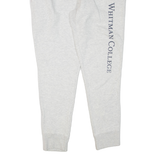 CHAMPION REVERSE WEAVE Whitman College Mens Joggers Grey Tapered L W30 L31