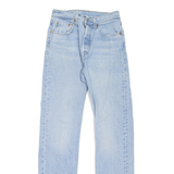 LEVI'S 501 Jeans Mens Blue Regular Straight Stone Wash W24 L30