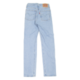 LEVI'S 501 Jeans Mens Blue Regular Straight Stone Wash W24 L30