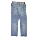 LEVI'S 559 Jeans Mens Blue Relaxed Tapered Stone Wash W33 L32