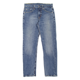 LEVI'S 502 Jeans Mens Blue Regular Tapered Stone Wash W30 L30