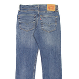 LEVI'S 502 Jeans Mens Blue Regular Tapered Stone Wash W30 L30