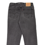LEVI'S 516 Jeans Mens Grey Regular Straight Stone Wash W30 L25