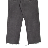 LEVI'S 516 Jeans Mens Grey Regular Straight Stone Wash W30 L25