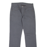 LEVI'S 511 Jeans Mens Grey Slim Straight W29 L30