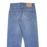 LEVI'S 501 Jeans Mens Blue Regular Straight 90s Stone Wash W30 L25