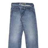 LEVI'S 514 Jeans Mens Blue Slim Straight Stone Wash W30 L30