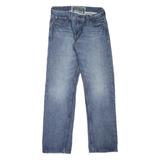 LEVI'S 514 Jeans Mens Blue Slim Straight Stone Wash W30 L30