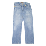 LEVI'S 514 Jeans Mens Blue Slim Straight Stone Wash W31 L32