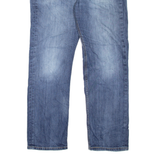 LEVI'S 514 Jeans Mens Blue Slim Straight Stone Wash W34 L30