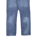 LEVI'S 514 Jeans Mens Blue Slim Straight Stone Wash W34 L30