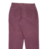 WRANGLER Womens Jeans Maroon Regular Mom W30 L28