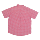 CHAPS Mens Shirt Red Plaid L