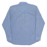WRANGLER Mens Shirt Blue Plaid Long Sleeve XL