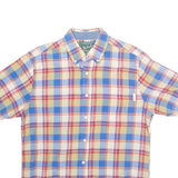 WOOLRICH Mens Shirt Blue Plaid M