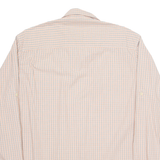 TIMBERLAND Mens Shirt Orange Plaid Long Sleeve L