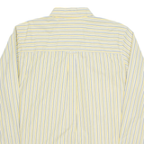 CHAPS Mens Shirt Yellow Striped Long Sleeve XL