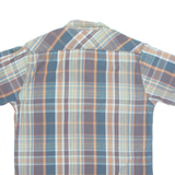LEVI'S Mens Shirt Blue Plaid L