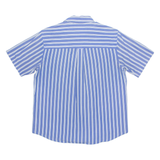 CHAPS Mens Shirt Blue Striped L