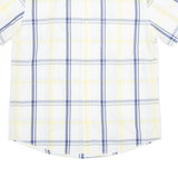 TOMMY HILFIGER Mens Shirt White Plaid XL
