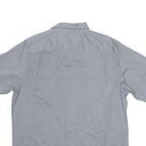 WRANGLER Mens Denim Shirt Grey L