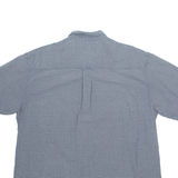 WOOLRICH Mens Shirt Blue Check XL