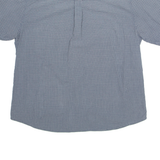 WOOLRICH Mens Shirt Blue Check XL