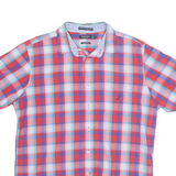 NAUTICA Mens Shirt Red Plaid L