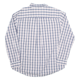 TOMMY HILFIGER Mens Shirt Blue Plaid Long Sleeve 2XL
