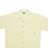 PATAGONIA Mens Shirt Yellow Check L