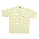 PATAGONIA Mens Shirt Yellow Check L