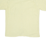 PATAGONIA Mens Shirt Yellow Check L