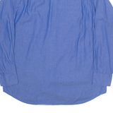 TOMMY HILFIGER Mens Shirt Blue Spotted Long Sleeve L