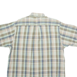 NAUTICA Mens Shirt Brown Check L