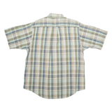 NAUTICA Mens Shirt Brown Check L