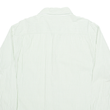 LEVI'S Mens Shirt Green Striped Long Sleeve XL