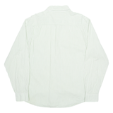 LEVI'S Mens Shirt Green Striped Long Sleeve XL