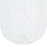 TOMMY HILFIGER Mens Shirt White Check Long Sleeve XL