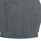 CHAPS Mens Shirt Blue Check Long Sleeve 2XL