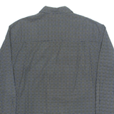 CHAPS Mens Shirt Blue Check Long Sleeve 2XL