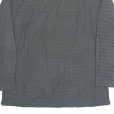 CHAPS Mens Shirt Blue Check Long Sleeve 2XL