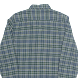 LEVI'S Slim Fit Mens Shirt Blue Check Long Sleeve S