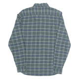 LEVI'S Slim Fit Mens Shirt Blue Check Long Sleeve S