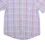 CHAPS Mens Shirt Blue Plaid M