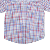 CHAPS Mens Shirt Blue Plaid M