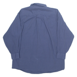 TOMMY HILFIGER Tailored Fit Mens Formal Shirt Blue Long Sleeve L